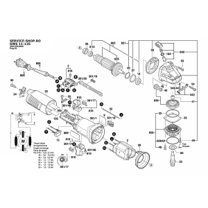 Bosch GWS 11-125 (3601G92000-EU)